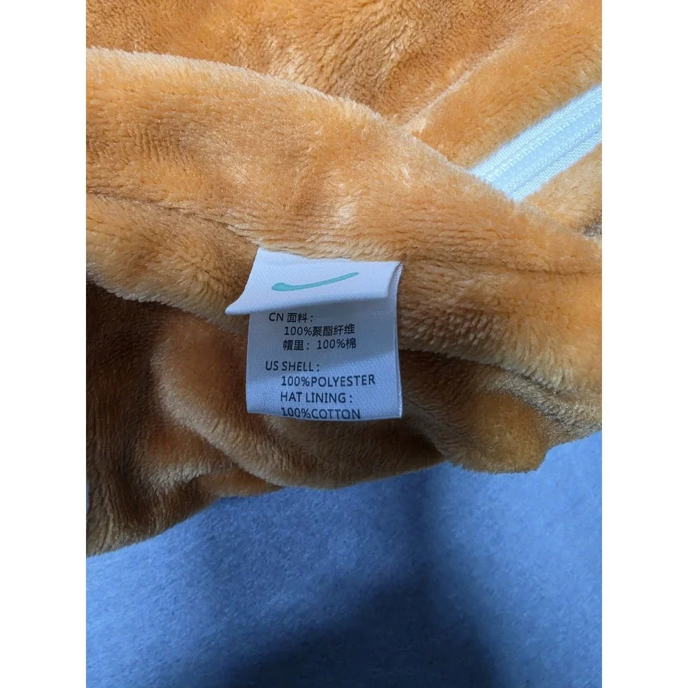 Brown Plush Full Body Hooded Puppy Costume Jumper Size 0-3M New Halloween